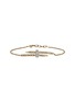 首图 - 点击放大 - JOHN HARDY - Spear 14K Gold Diamond Pave Rolo Chain Station Bracelet — Size US