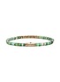 首图 - 点击放大 - JOHN HARDY - Heishi 14K Gold Malachite Green Quartz Aventurine Chrysoprase Emerald Beaded Bracelet — Size UL