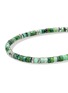 细节 - 点击放大 - JOHN HARDY - Heishi Sterling Silver Malachite Green Quartz Aventurine Chrysoprase Emerald Beaded Bracelet — Size UL