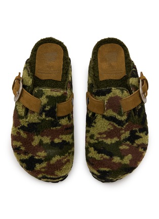 细节 - 点击放大 - TAJI SHOES - Sabot Borreguillo Eco Fur Clogs