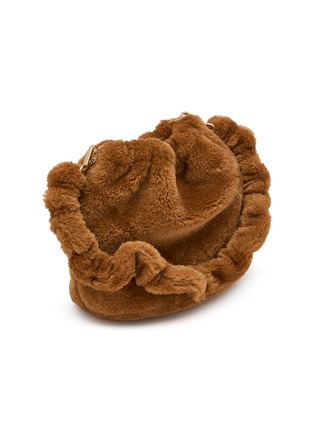 细节 - 点击放大 - EQUIL - 抽绳毛绒手拿包