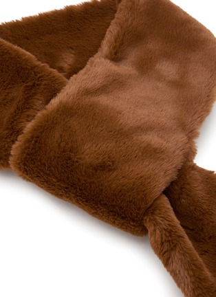 细节 - 点击放大 - EQUIL - 羊羔毛围巾