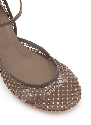 细节 - 点击放大 - CHRISTOPHER ESBER - Minette 40 Bezeled Ballet Mary Jane Heels