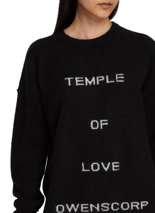  - RICK OWENS - TEMPLE OF LOVE 针织衫