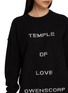  - RICK OWENS - TEMPLE OF LOVE 针织衫