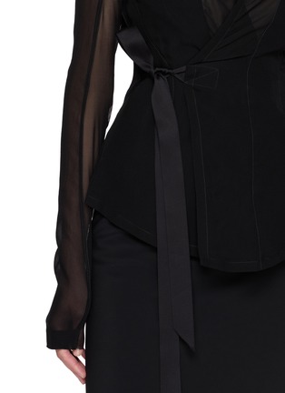  - RICK OWENS - Hollywood Belted Jacket