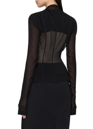 背面 - 点击放大 - RICK OWENS - Hollywood Belted Jacket