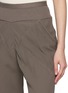  - RICK OWENS - Bias Ribbed Waistband Silk Pants