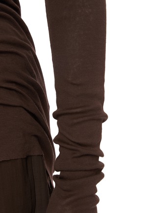  - RICK OWENS - 罗纹加长袖上衣