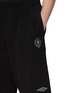  - BALENCIAGA - Crest Embroidered Cotton Fleece Sweatshorts