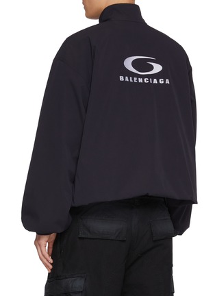 背面 - 点击放大 - BALENCIAGA - Cropped Sport Logo Track Jacket