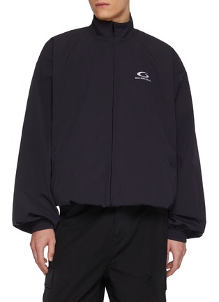 首图 - 点击放大 - BALENCIAGA - Cropped Sport Logo Track Jacket