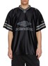 首图 - 点击放大 - BALENCIAGA - Shiny American Football Jersey T-Shirt
