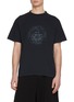 首图 - 点击放大 - BALENCIAGA - Crest Logo Print Cotton Jersey T-Shirt