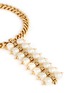 细节 - 点击放大 - ELA STONE - 'Celia' box chain pearl necklace