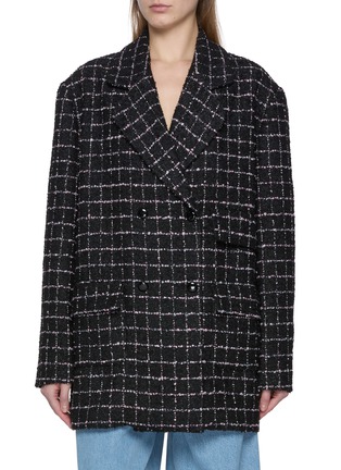 首图 - 点击放大 - THE LAURENT - Double Breasted Tweed Blazer