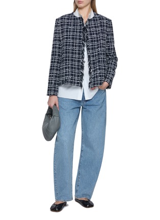 模特儿示范图 - 点击放大 - THE LAURENT - Tweed Jacket