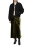模特儿示范图 - 点击放大 - THE LAURENT - Tweed Bomber Jacket