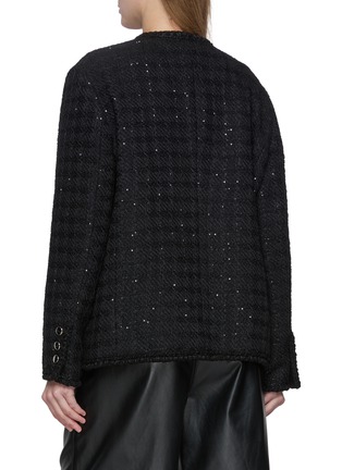 背面 - 点击放大 - THE LAURENT - Sequin Tweed Jacket