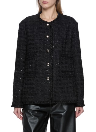 首图 - 点击放大 - THE LAURENT - Sequin Tweed Jacket