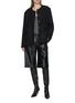模特儿示范图 - 点击放大 - THE LAURENT - Sequin Tweed Jacket
