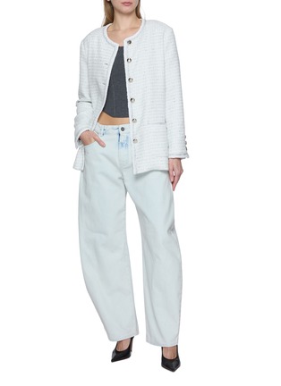 模特儿示范图 - 点击放大 - THE LAURENT - Tweed Jacket