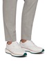 模特儿示范图 - 点击放大 - COLE HAAN - X UNITED ARROWS Saddle Ashland Golf Men's Sneakers