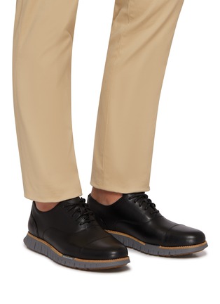 模特儿示范图 - 点击放大 - COLE HAAN - ZERØGRAND Remastered Cap Toe Oxford Men's Sneakers