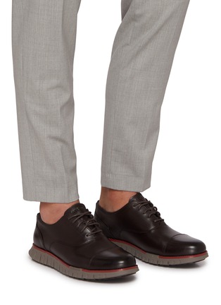 模特儿示范图 - 点击放大 - COLE HAAN - ZERØGRAND Remastered Cap Toe Oxford Men's Sneakers