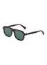 首图 - 点击放大 - GAST - Havana Acetate Square Sunglasses