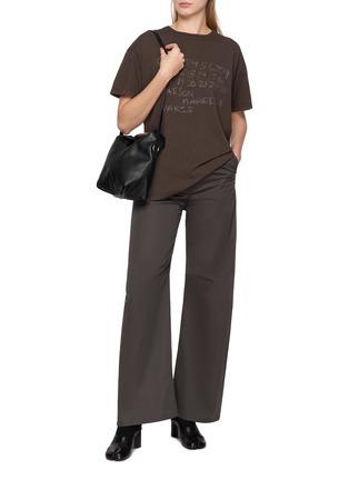 模特儿示范图 - 点击放大 - MAISON MARGIELA - 印花短袖 T 恤