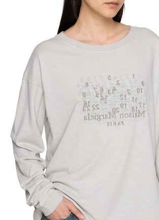  - MAISON MARGIELA - 反转刺绣 T 恤