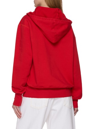 背面 - 点击放大 - MAISON MARGIELA - Drawstring Hood Cotton Sweatshirt