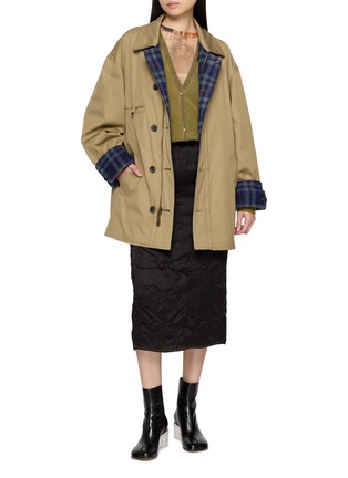 模特儿示范图 - 点击放大 - MAISON MARGIELA - V-Neck Knit Cardigan