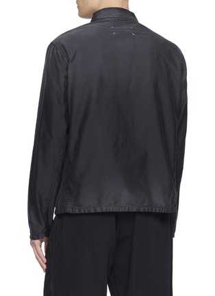 背面 - 点击放大 - MAISON MARGIELA - Carpenter Patch Pocket Unbrushed Moleskin Cotton Shirt Jacket