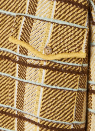  - GUEST IN RESIDENCE - 格纹羊绒工装衬衫