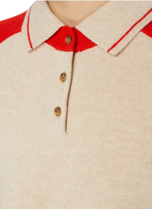  - GUEST IN RESIDENCE - ALPINE 撞色羊绒 POLO 衫