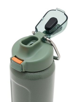 细节 –点击放大 - STANLEY - The Wellspring Bottle 24oz — Hammertone Green