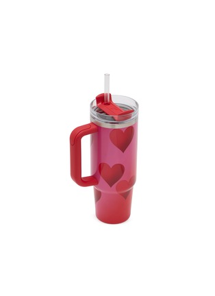 细节 –点击放大 - STANLEY - The Quencher H2.0 FlowState™ Tumbler 30oz — Rouge Heart Gradient