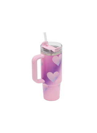 细节 –点击放大 - STANLEY - The Quencher H2.0 FlowState™ Tumbler 30oz — Powder Pink Heart Gradient