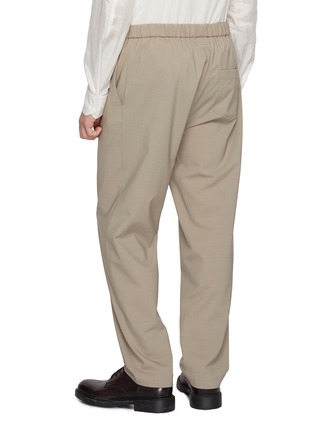 背面 - 点击放大 - MM6 MAISON MARGIELA - 抽绳直筒长裤