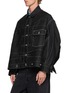 细节 - 点击放大 - BEAUTIFUL PEOPLE - Double End Contrast Stitch Selvedge Denim Jacket