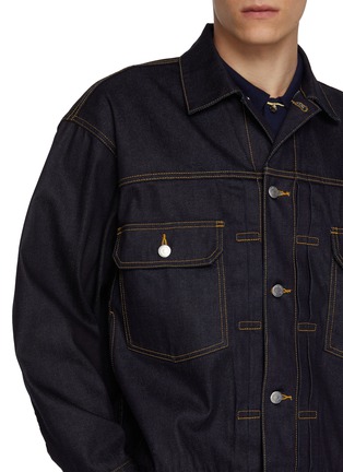  - BEAUTIFUL PEOPLE - Dark Wash Relaxed Fit Selvedge Denim Jacket