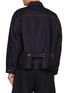 背面 - 点击放大 - BEAUTIFUL PEOPLE - Dark Wash Relaxed Fit Selvedge Denim Jacket