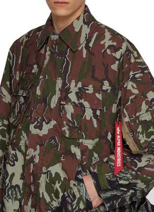  - BEAUTIFUL PEOPLE - X Alpha Industries Reversible Double End Field Cotton Jacket