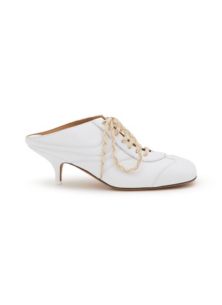 首图 - 点击放大 - DRIES VAN NOTEN - 60 系带穆勒高跟鞋