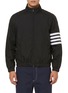 THOM BROWNE 四重条纹拉链夹克