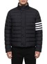 THOM BROWNE 四重条纹绗缝夹克