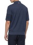 背面 - 点击放大 - THOM BROWNE - 四重条纹短袖 POLO 衫