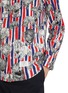  - THOM BROWNE - All Over Hector RWB Striped Cotton Poplin Shirt